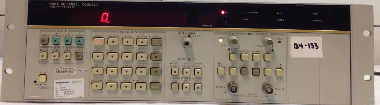 AGILENT HP 5335A Universal Counter 200 MHz