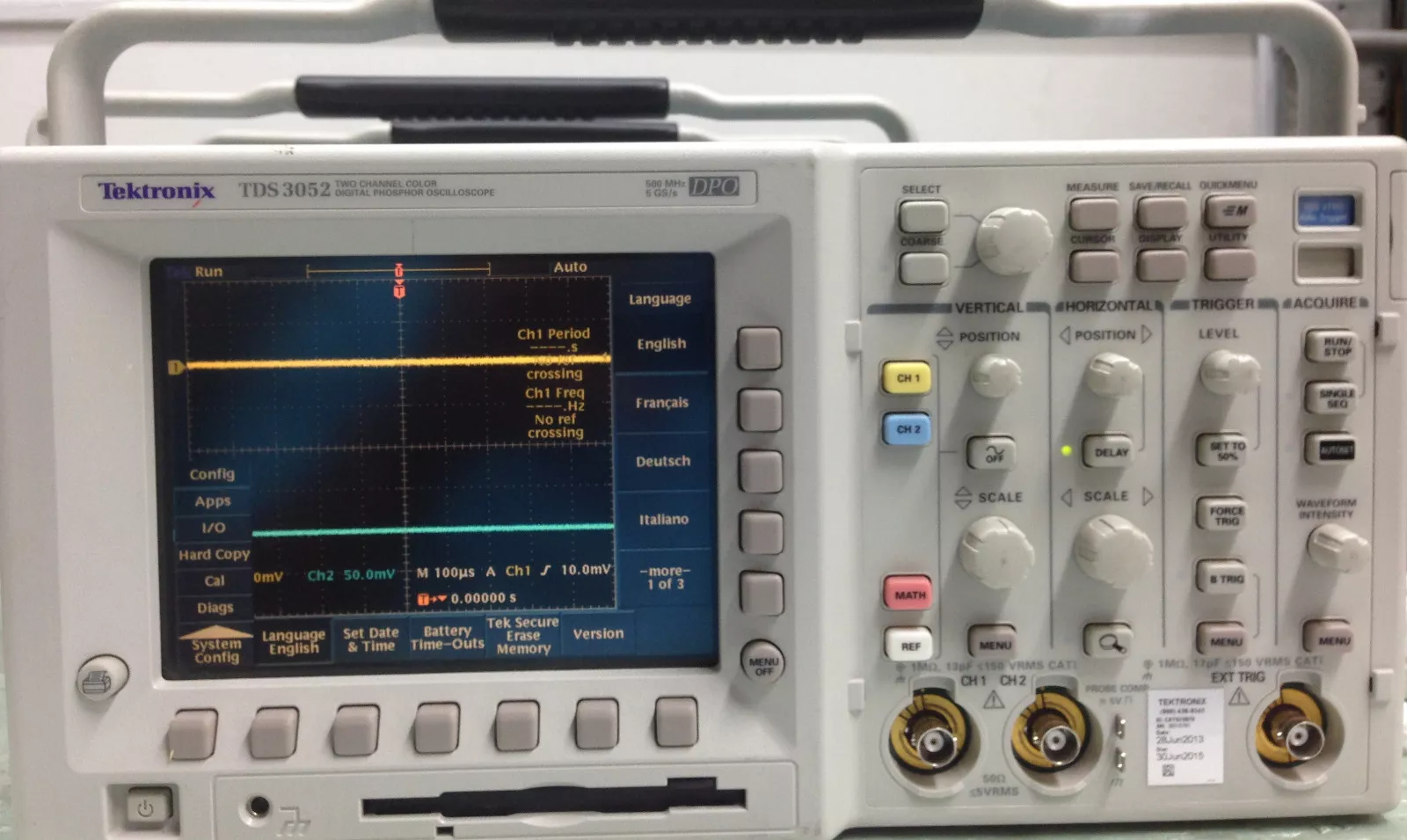 Tektronix TDS3052  Digital Phosphor Oscilloscope (DPO)