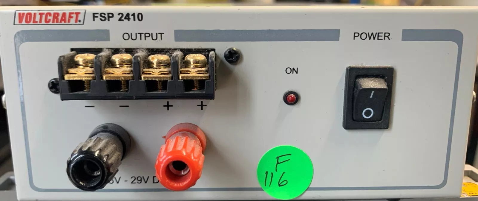 VOLTCRAFT 24 29V/DC 10 A FSP 2410 Fixed Voltage Laboratory Power Supply VOLTCRAFT 24 29V/DC 10 A FSP 2410 Fixed Voltage Laboratory Power Supply
