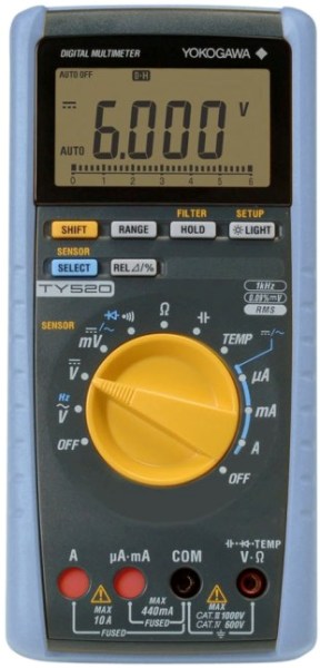 Yokogawa 73203 Handheld Digital Multimeter, 3.5 Digit