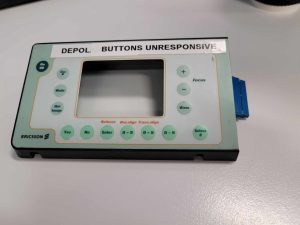 left hand button pannel