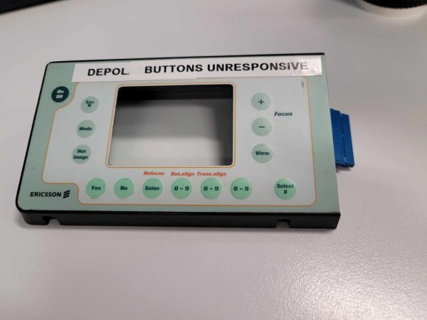 left hand button pannel