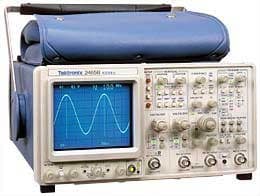 Tektronix 2465BCT Oscilloscope, 400 MHz, 4-Channel with Counter Timer Tektronix 2465BCT Oscilloscope, 400 MHz, 4-Channel with Counter Timer