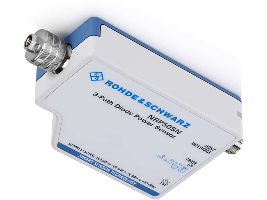 Rohde and Schwarz NRP50S(N) Three-Path Diode Power Sensor, 50 MHz to 50 GHz Rohde and Schwarz NRP50S(N) Three-Path Diode Power Sensor, 50 MHz to 50 GHz