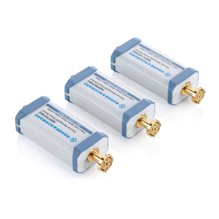 Rohde and Schwarz NRP75TWG Thermal Power Sensor, 50 GHz to 75 GHz Rohde and Schwarz NRP75TWG Thermal Power Sensor, 50 GHz to 75 GHz