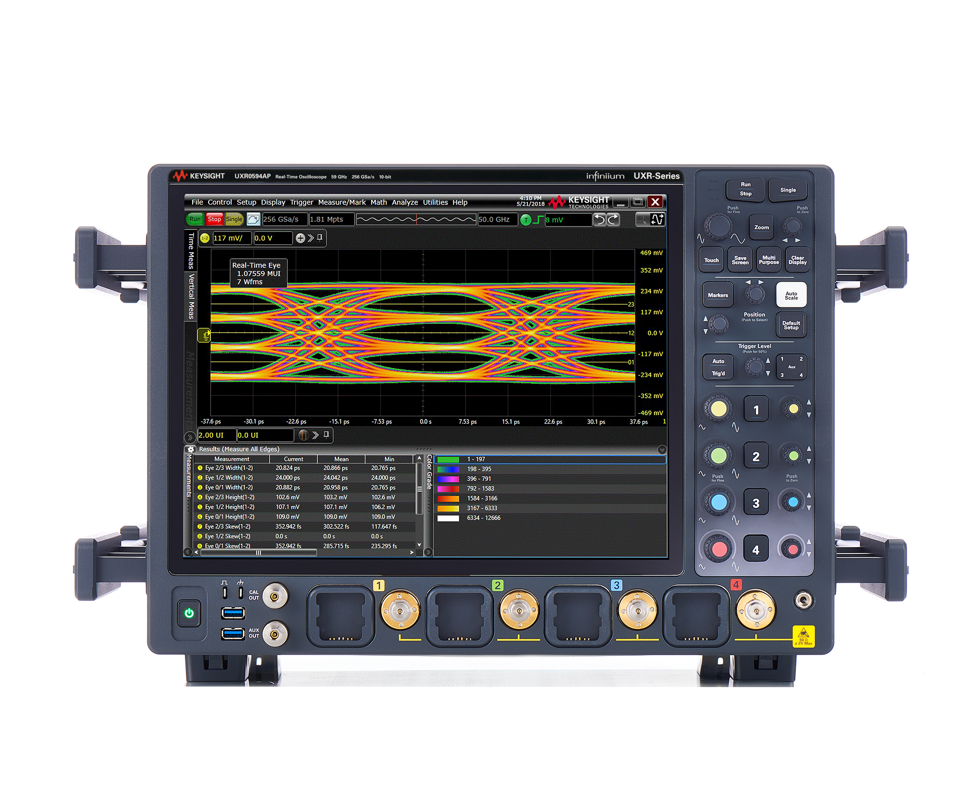 Keysight UXR0594AP 59GHz, Real-Time Oscilloscope Keysight UXR0594AP 59GHz, Real-Time Oscilloscope
