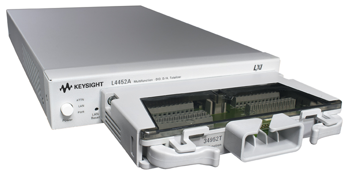 Keysight L4452A Multifunction with 32-bit DIO, 2-ch D/A and Totalizer Keysight L4452A Multifunction with 32-bit DIO, 2-ch D/A and Totalizer