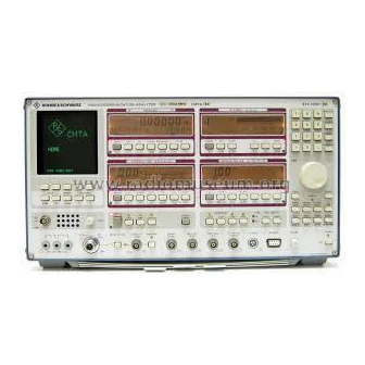 Rohde and Schwarz CMT84 Radiocommunication Tester Rohde and Schwarz CMT84 Radiocommunication Tester