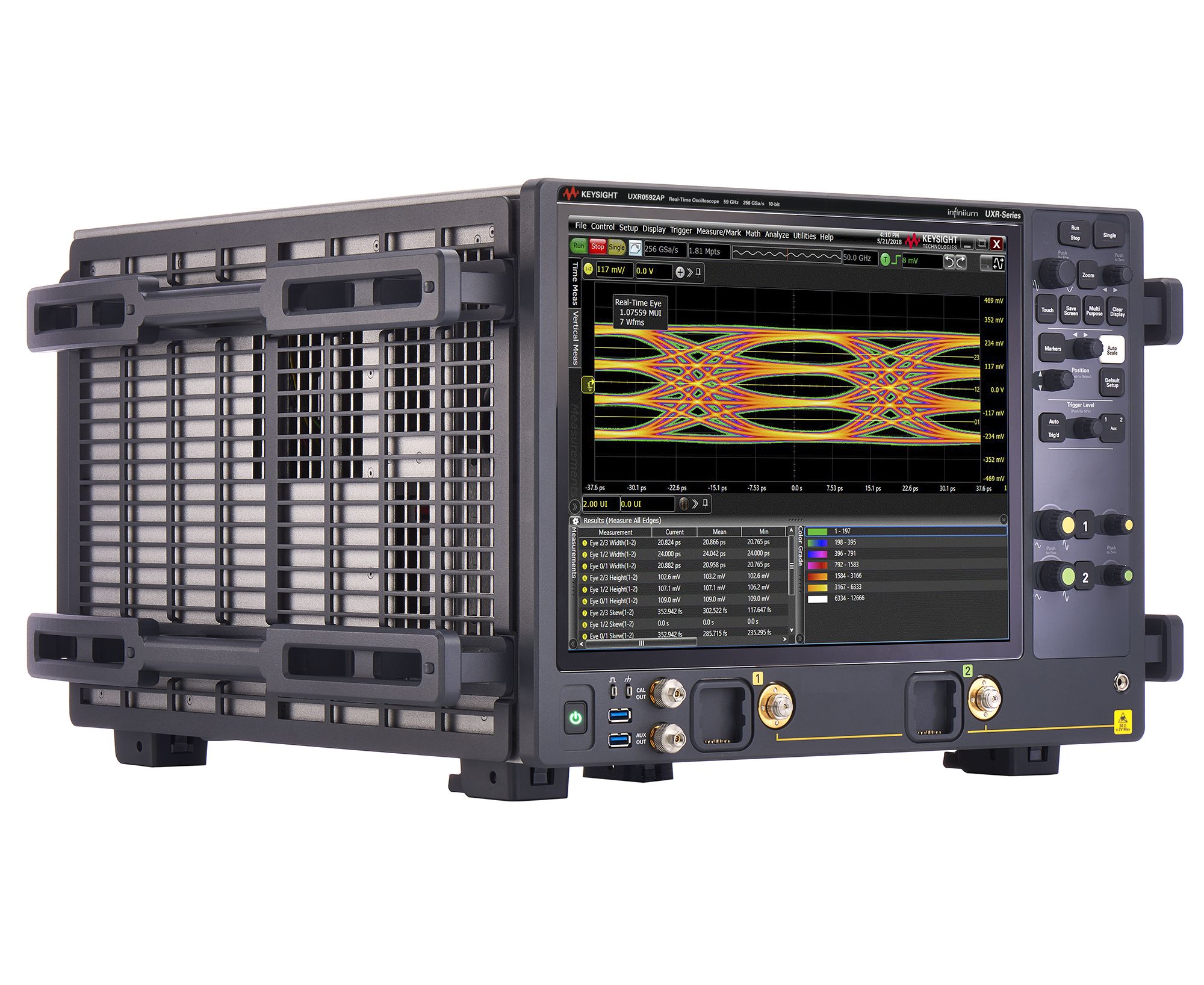 Keysight UXR0502A 50GHz, Real-Time Oscilloscope Keysight UXR0592AP 59GHz, Real-Time Oscilloscope