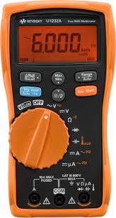 Keysight U1232A Handheld Digital Multimeter, True RMS Keysight U1232A Handheld Digital Multimeter, True RMS