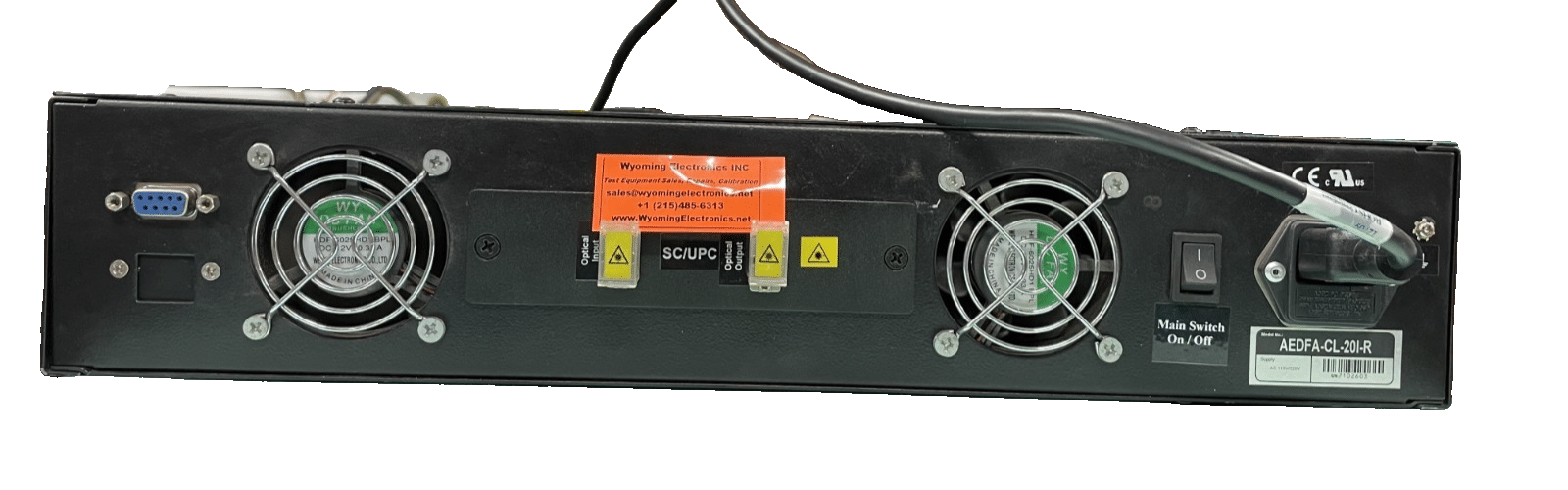 PhotonCom AEDFA-CL-20I-R C+L Band EDFA Amplifier PhotonCom AEDFA-CL-20I-R C+L Band EDFA Amplifier - Image 2