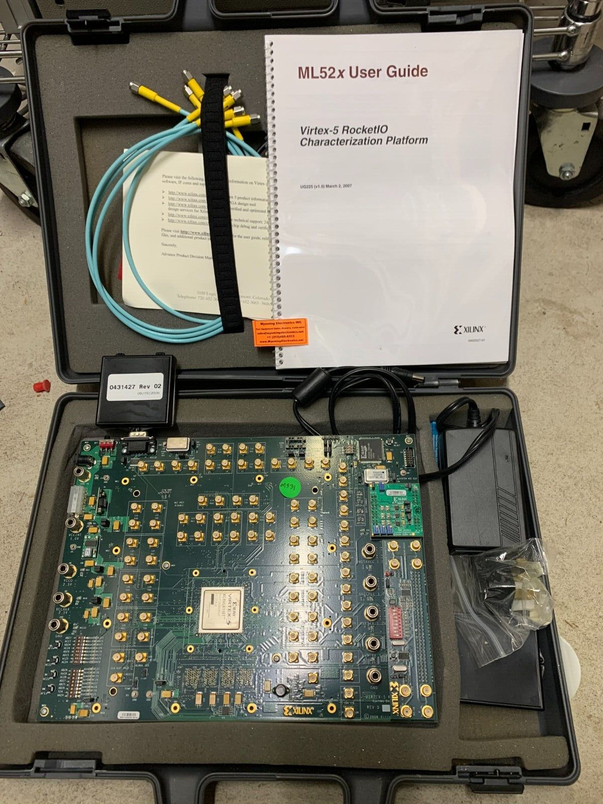 Oktava ML52X VIRTEX-5 ROCKET IO CHARACTERIZATION PLATFOAM