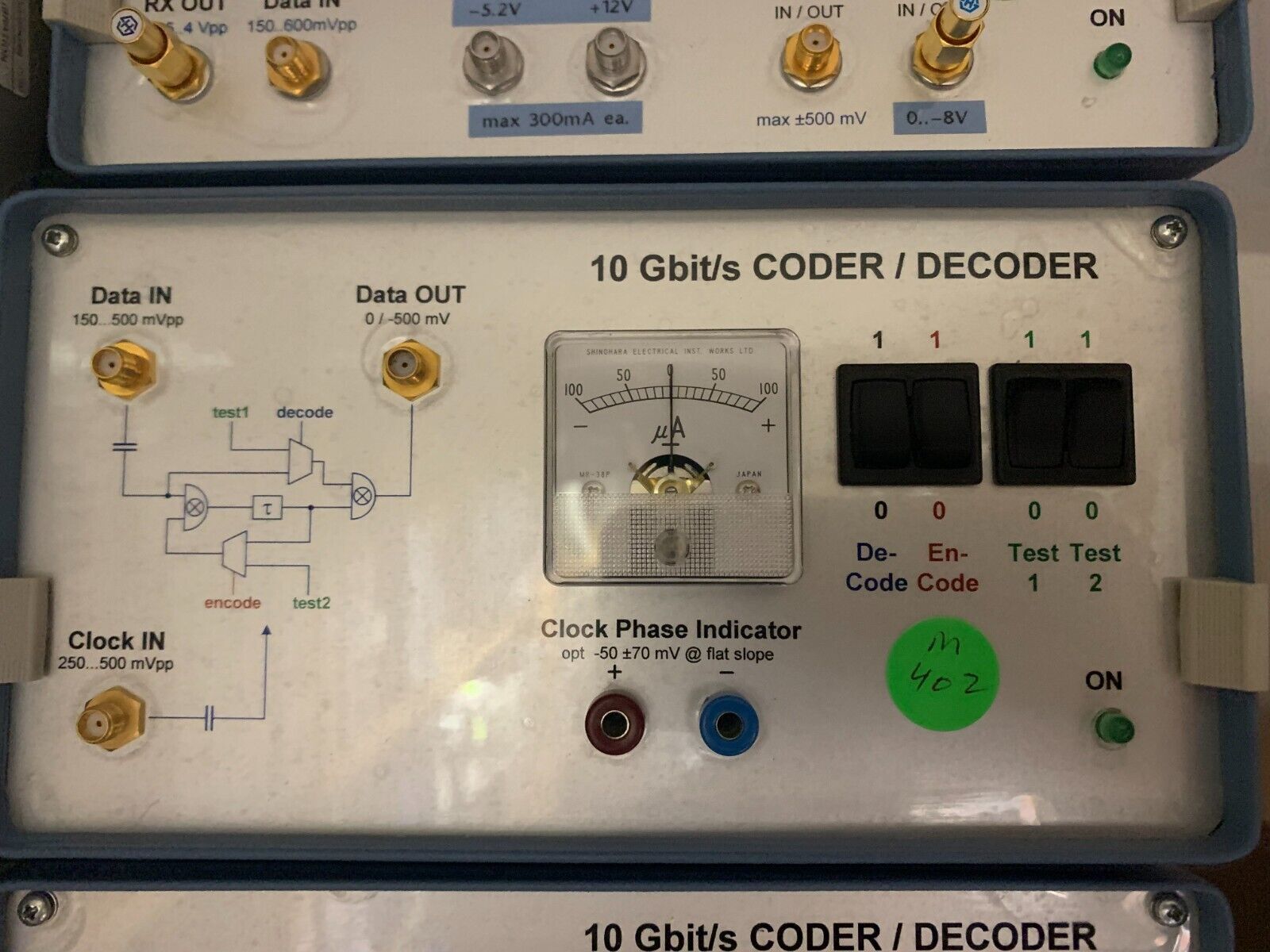 CDR  COLDER / DECODER 10 Gbit/s