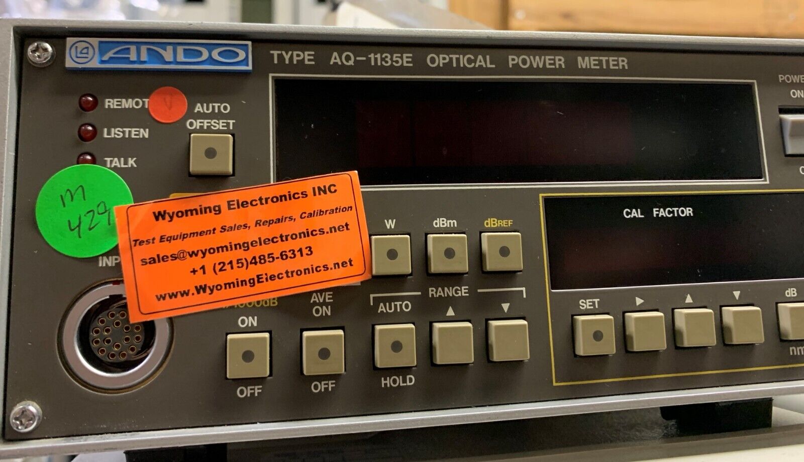 Ando AQ1135E Optical Power Meter