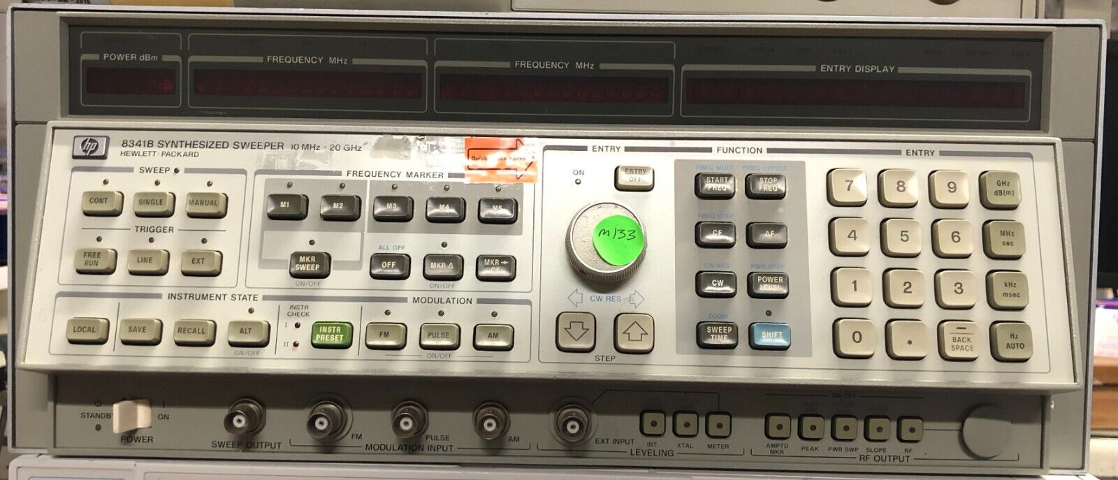 Agilent HP 8341B Synthesized Sweeper Signal Generator 10 MHz-20 GHz Main