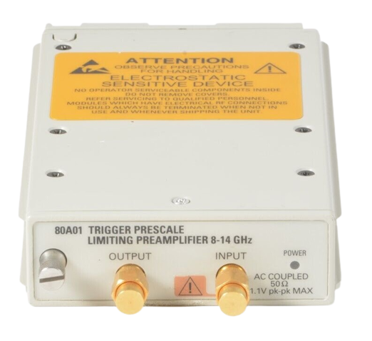 Tektronix 80A01 Trigger Prescale Limiting Preamplifier 8-14 GHz