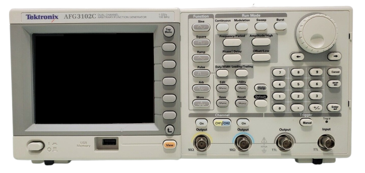 Tektronix AFG3102C 2-Channel, 100 MHz Arbitrary/Function Generator